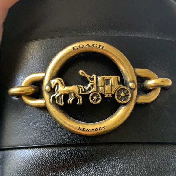 Leather slides - Picture 3 of 6